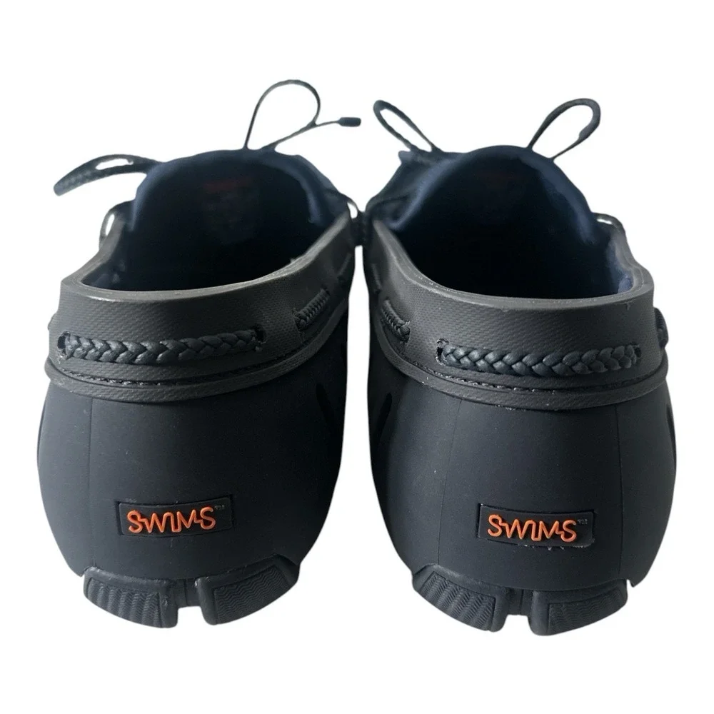 New Swims Braided Lace Loafer Mens Size 7 Navy Shoes